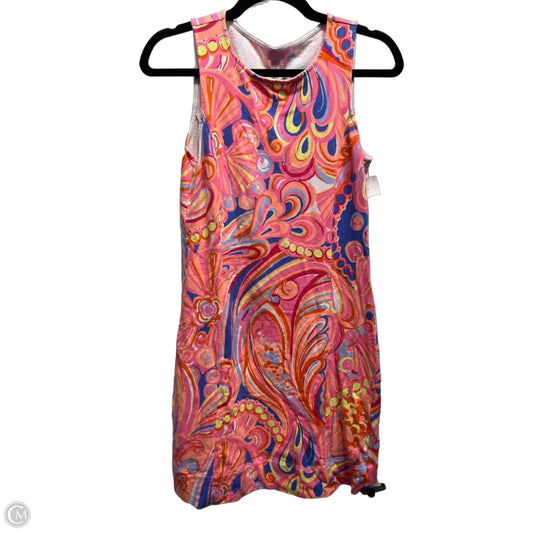 Dress Designer By Lilly Pulitzer In Blue & Pink, Size: Xs