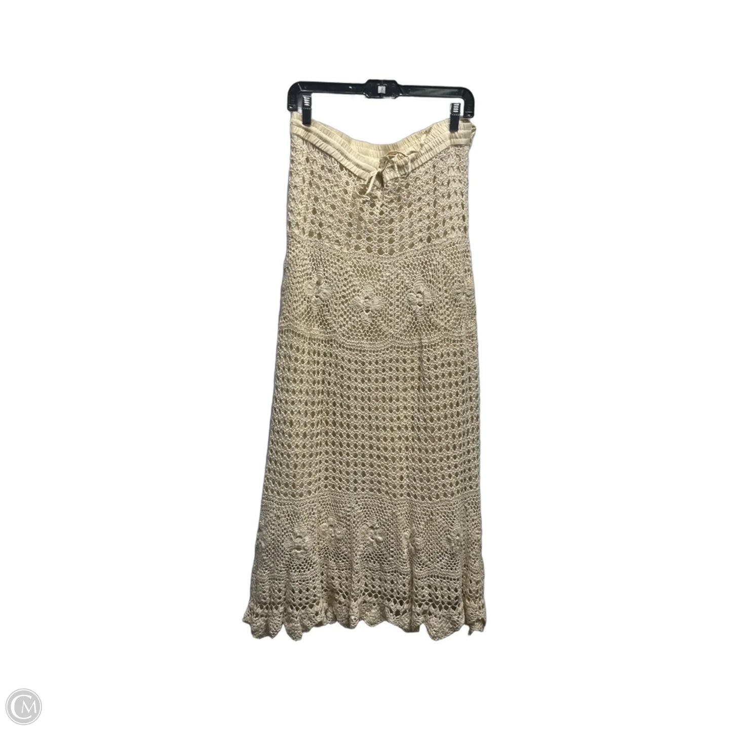 Skirt Maxi By Boston Proper In Cream, Size: M