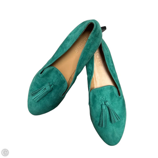Shoes Flats By J. Crew In Green, Size: 8.5