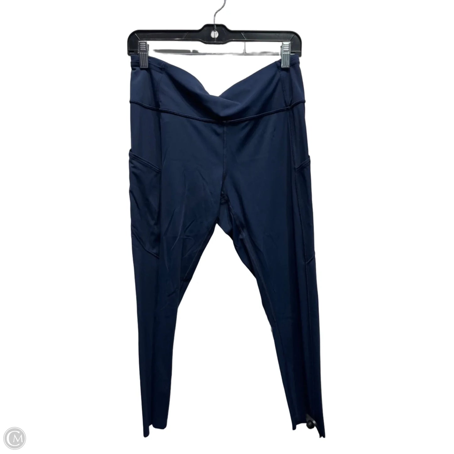 Athletic Leggings By Lululemon In Navy, Size: 12