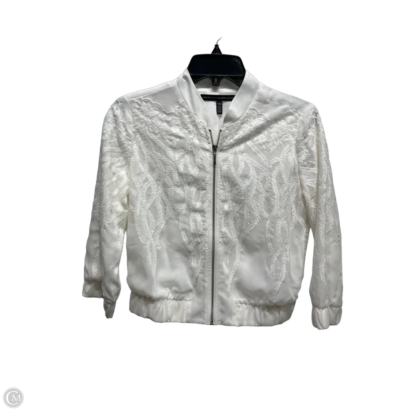 Jacket Other By White House Black Market In White, Size: Xxs