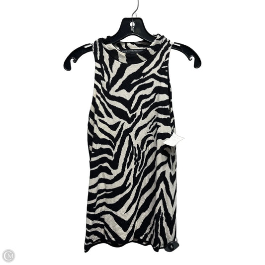 Top Sleeveless By White House Black Market In Black & Cream, Size: Xs