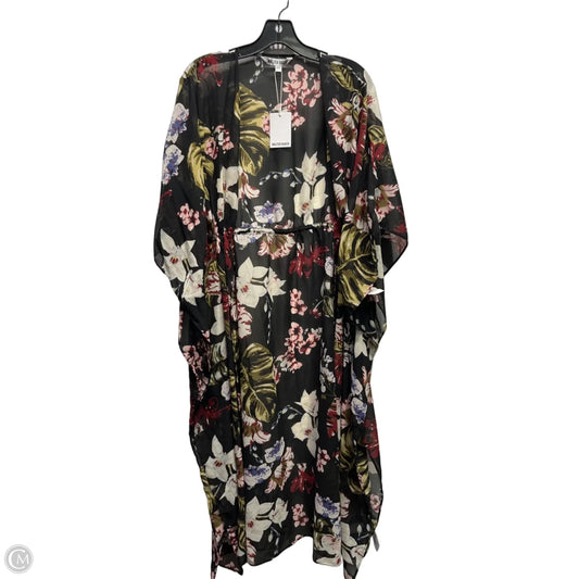 Kimono By Walter Baker In Black & Red, Size: Osfm