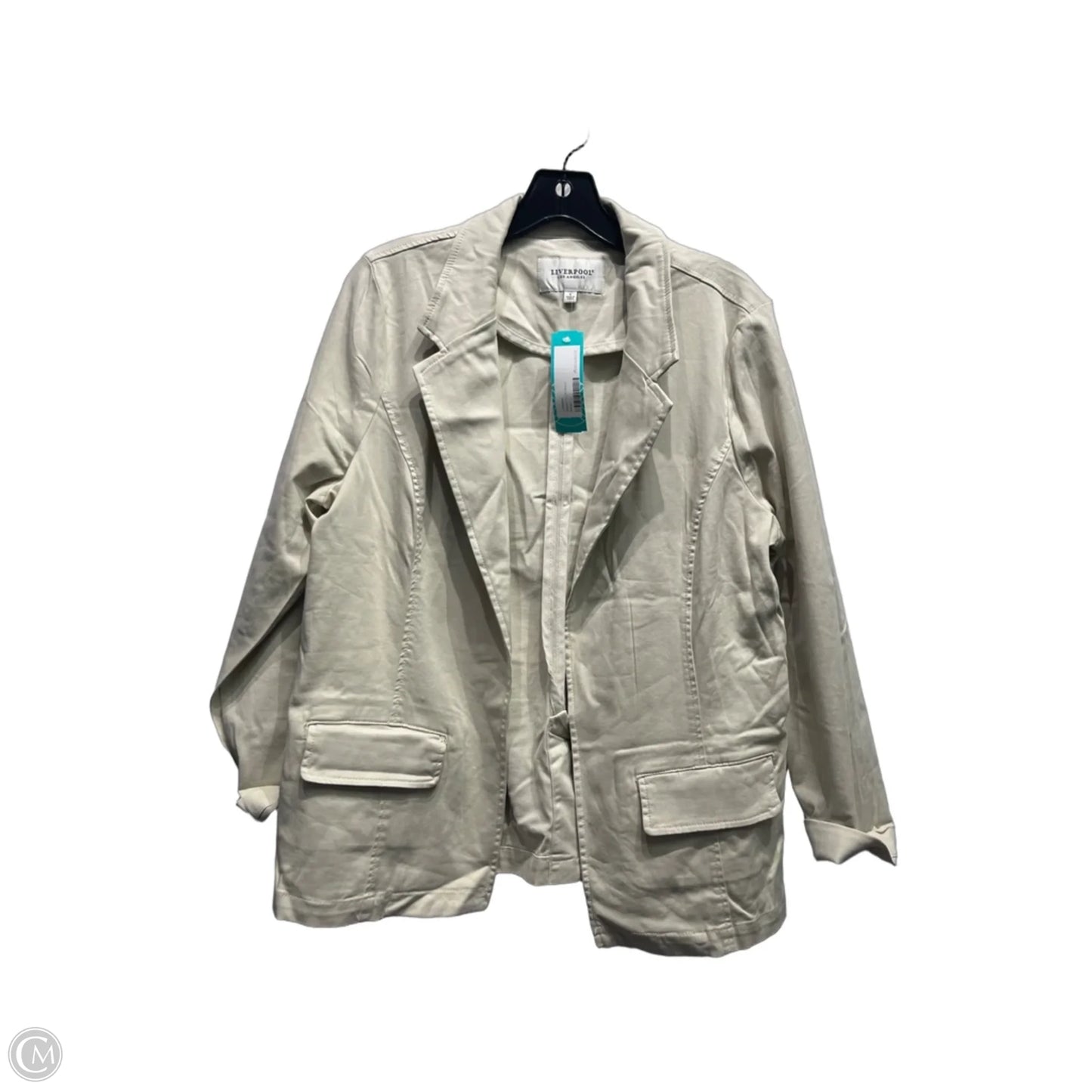 Blazer By Liverpool In Cream, Size: L