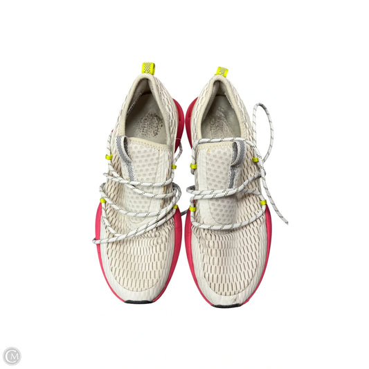 Shoes Athletic By Sorel In Pink & Yellow, Size: 6.5