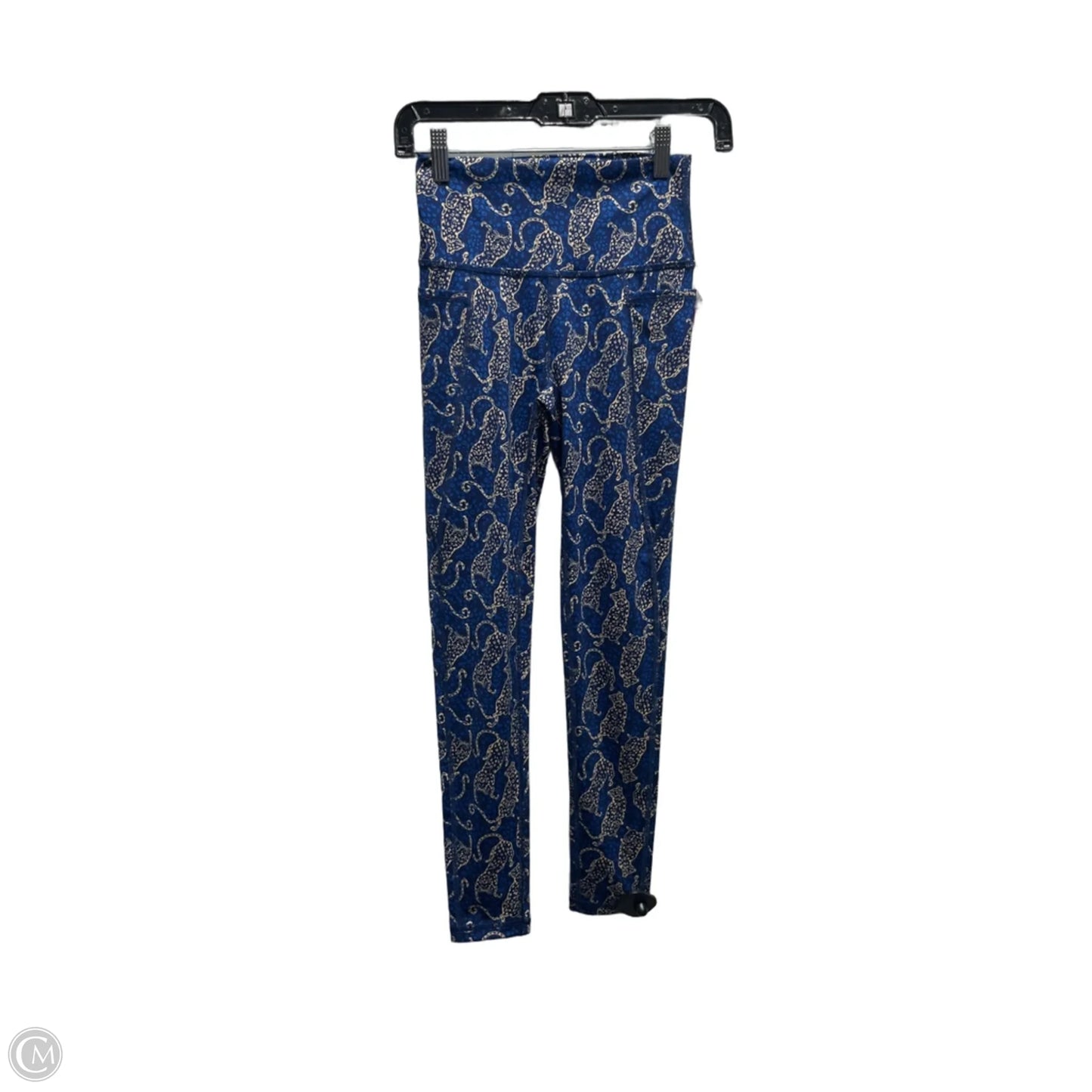 Pants Designer By Lilly Pulitzer In Blue & Gold, Size: Xs