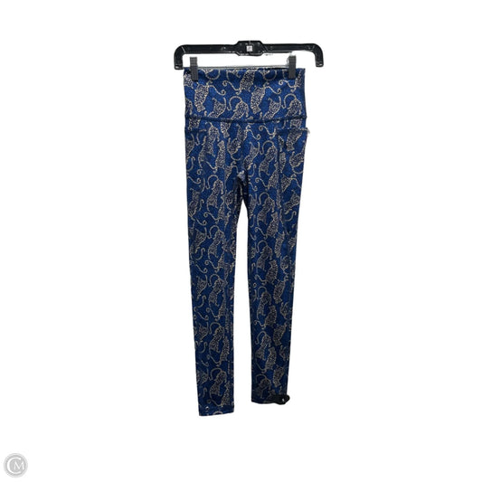 Pants Designer By Lilly Pulitzer In Blue & Gold, Size: Xs