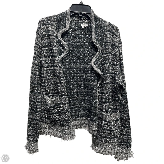Blazer By Sioni In Black & Grey, Size: L