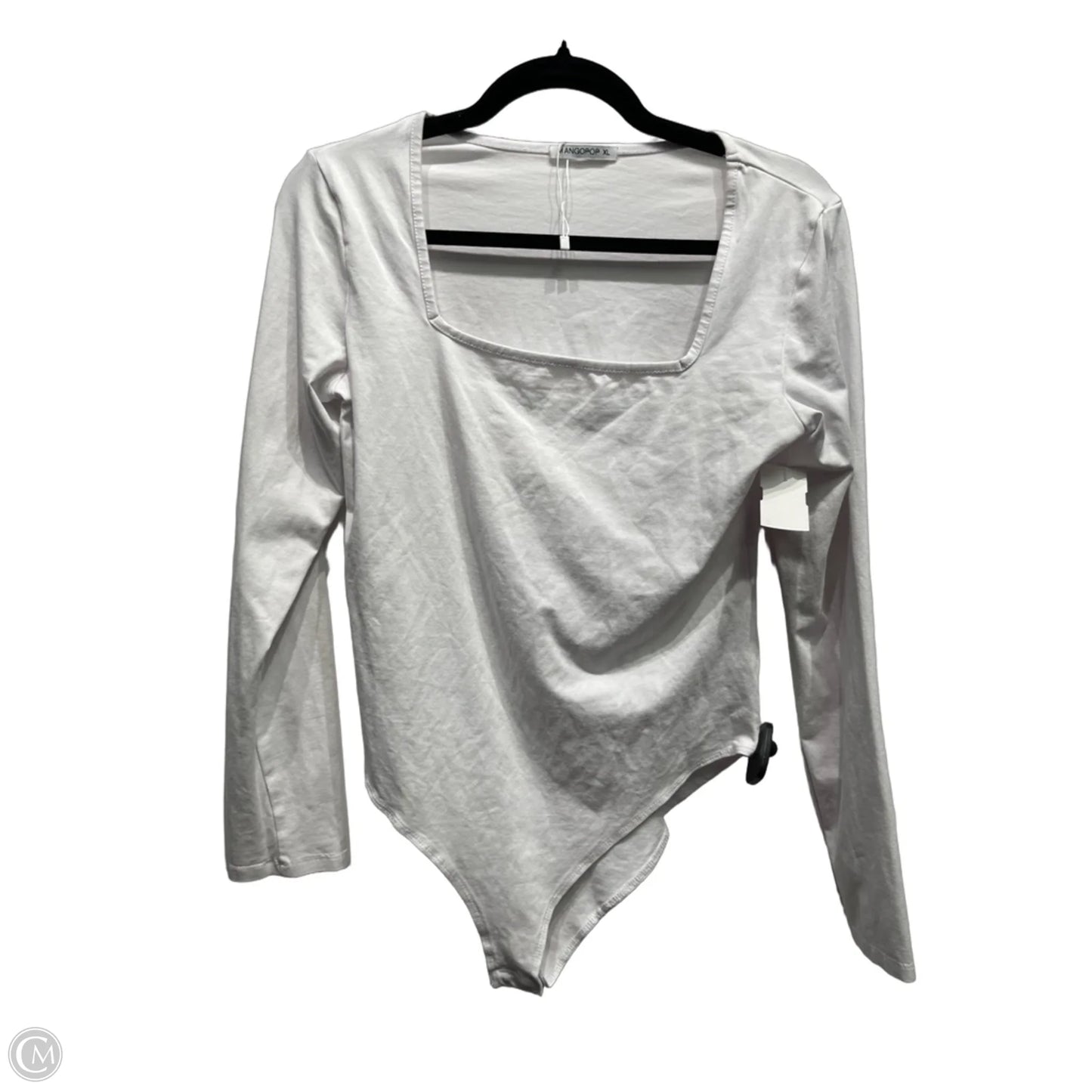 Bodysuit By Mangopop In White, Size: Xl