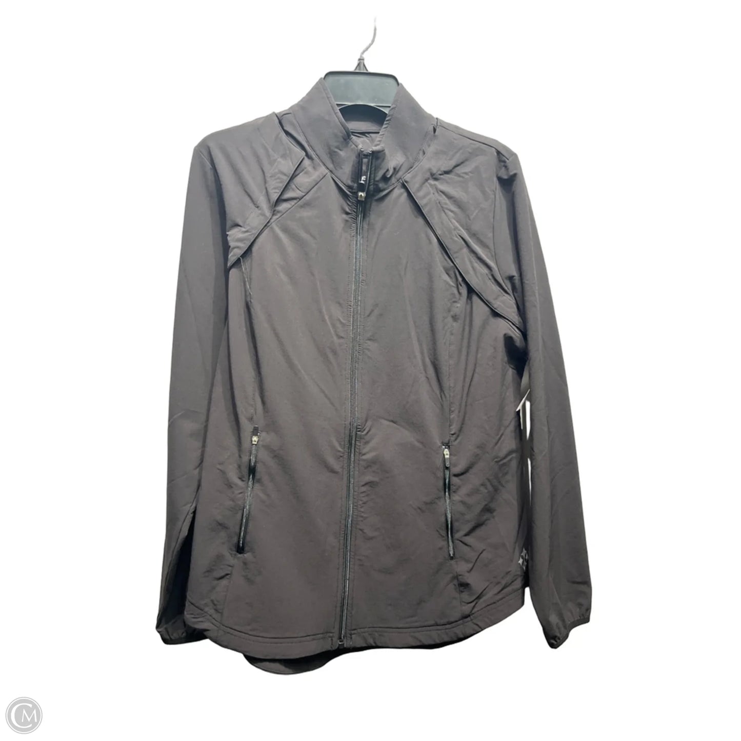 Athletic Jacket By Jofit In Black, Size: L