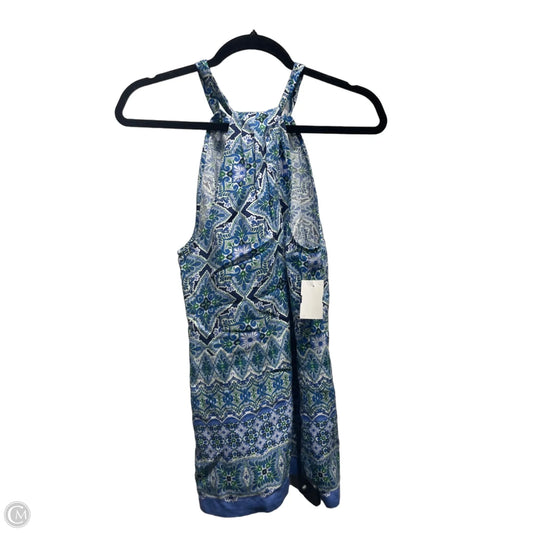 Top Sleeveless By Tommy Bahama In Blue & Green, Size: S