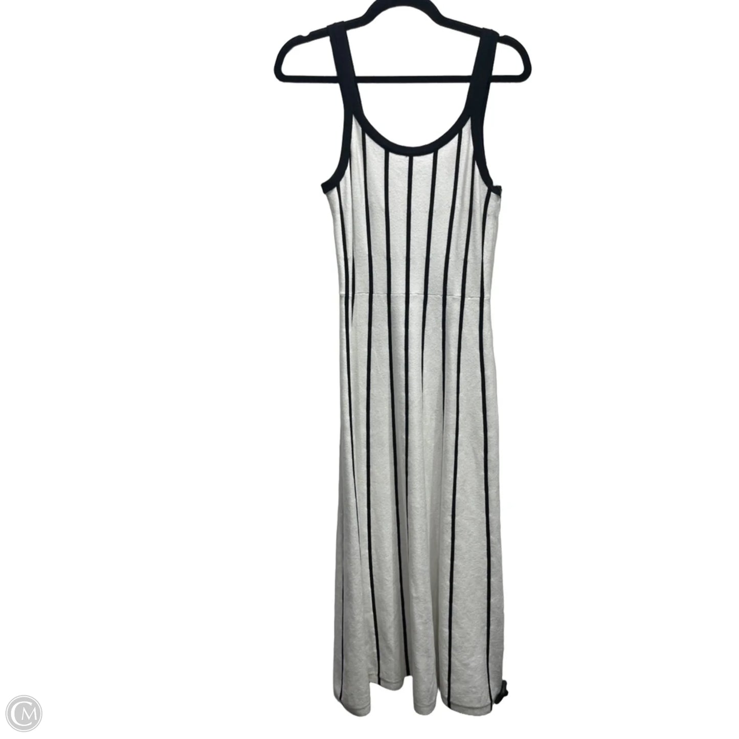 Dress Casual Midi By Zesica In Black & White, Size: S