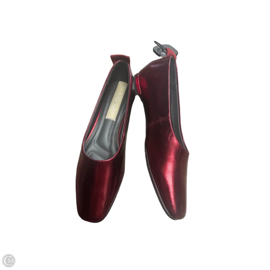 Shoes Flats By Franco Sarto In Red, Size: 6