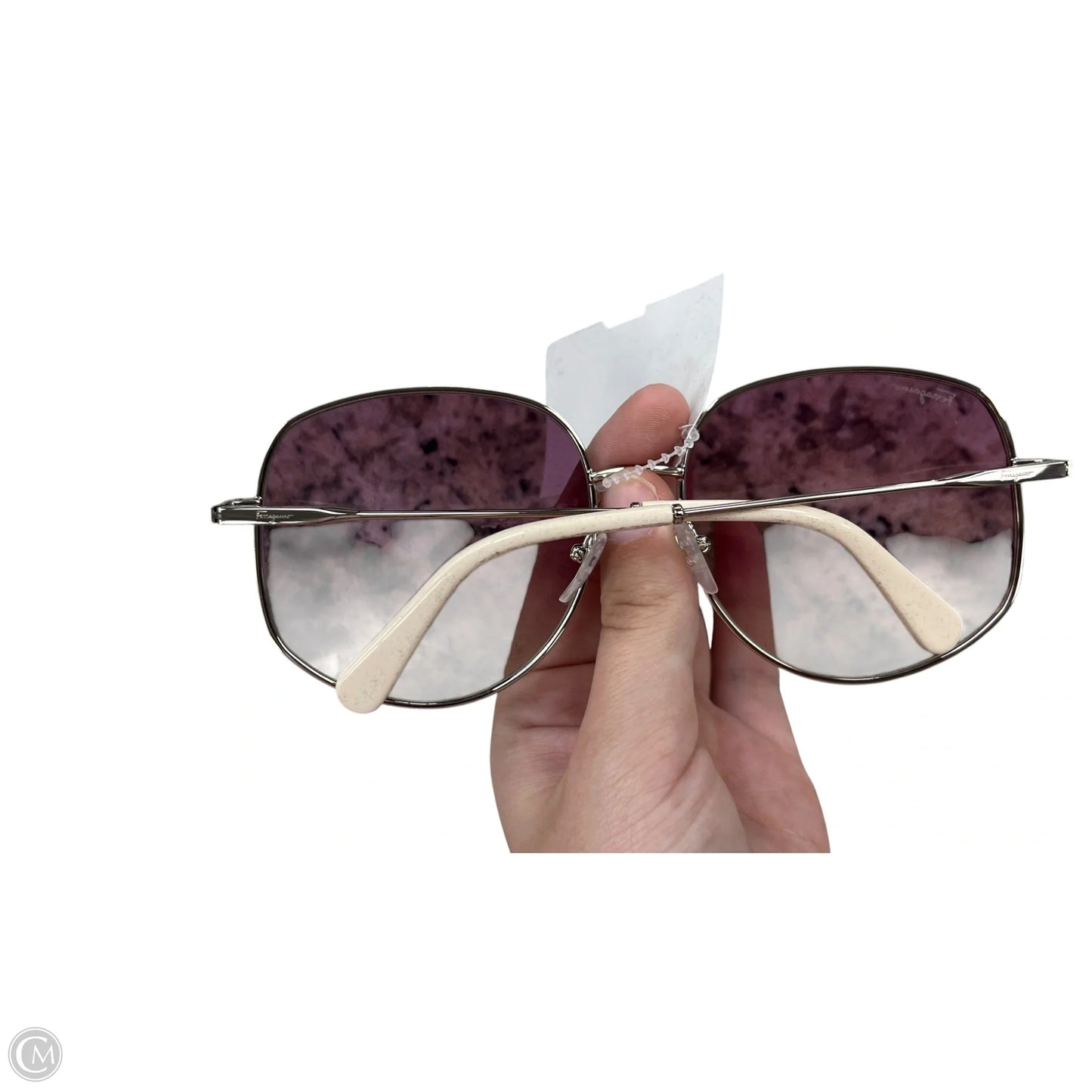 Sunglasses Luxury Designer By Ferragamo, Size: