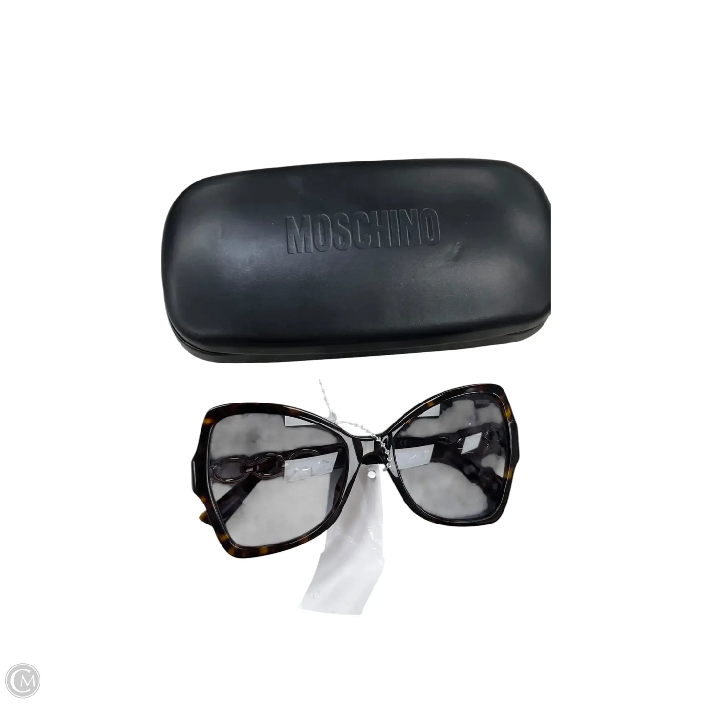 Sunglasses Luxury Designer By Moschino, Size: