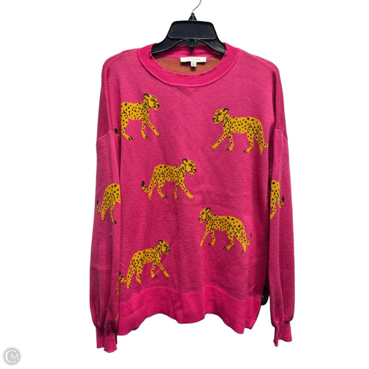 Sweater By ASTROLOGIE In Pink, Size: Xl