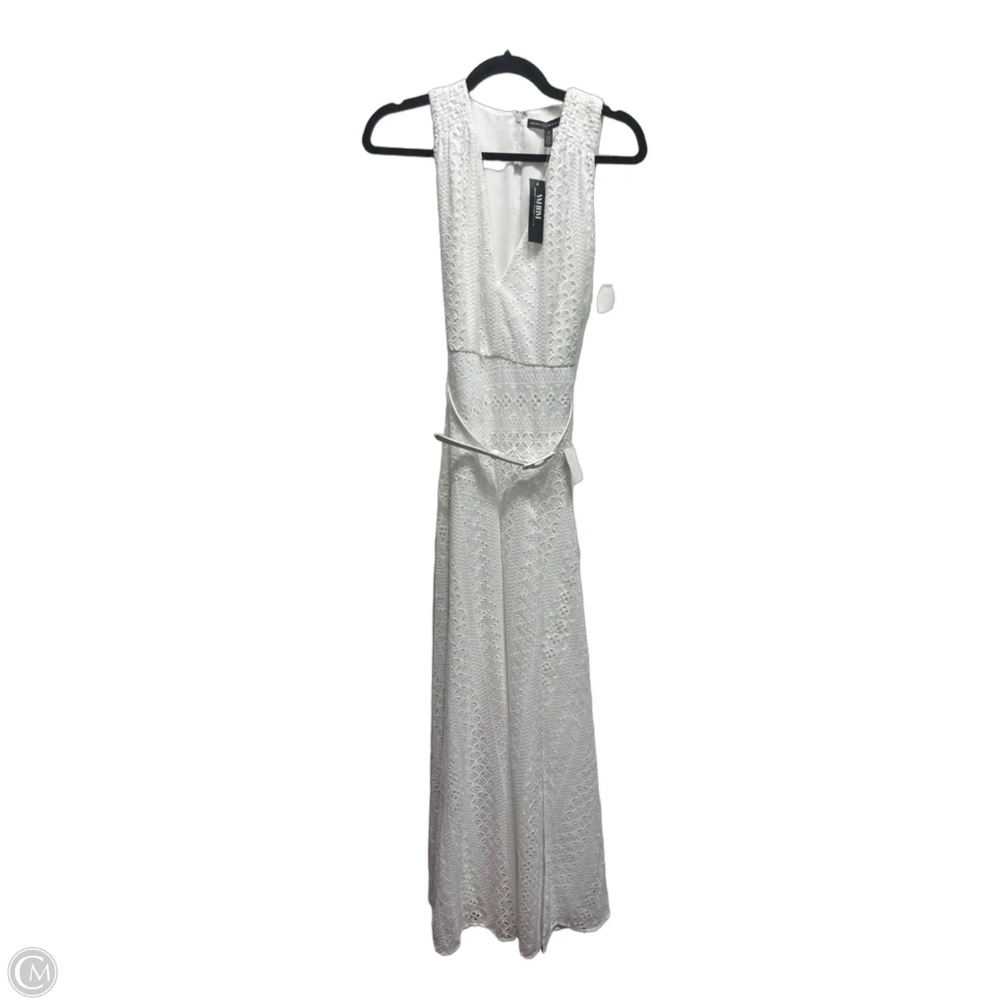 Dress Party Long By White House Black Market In White, Size: 0