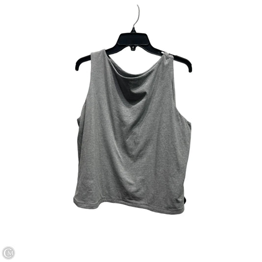 Top Sleeveless By A New Day In Grey, Size: Xxl