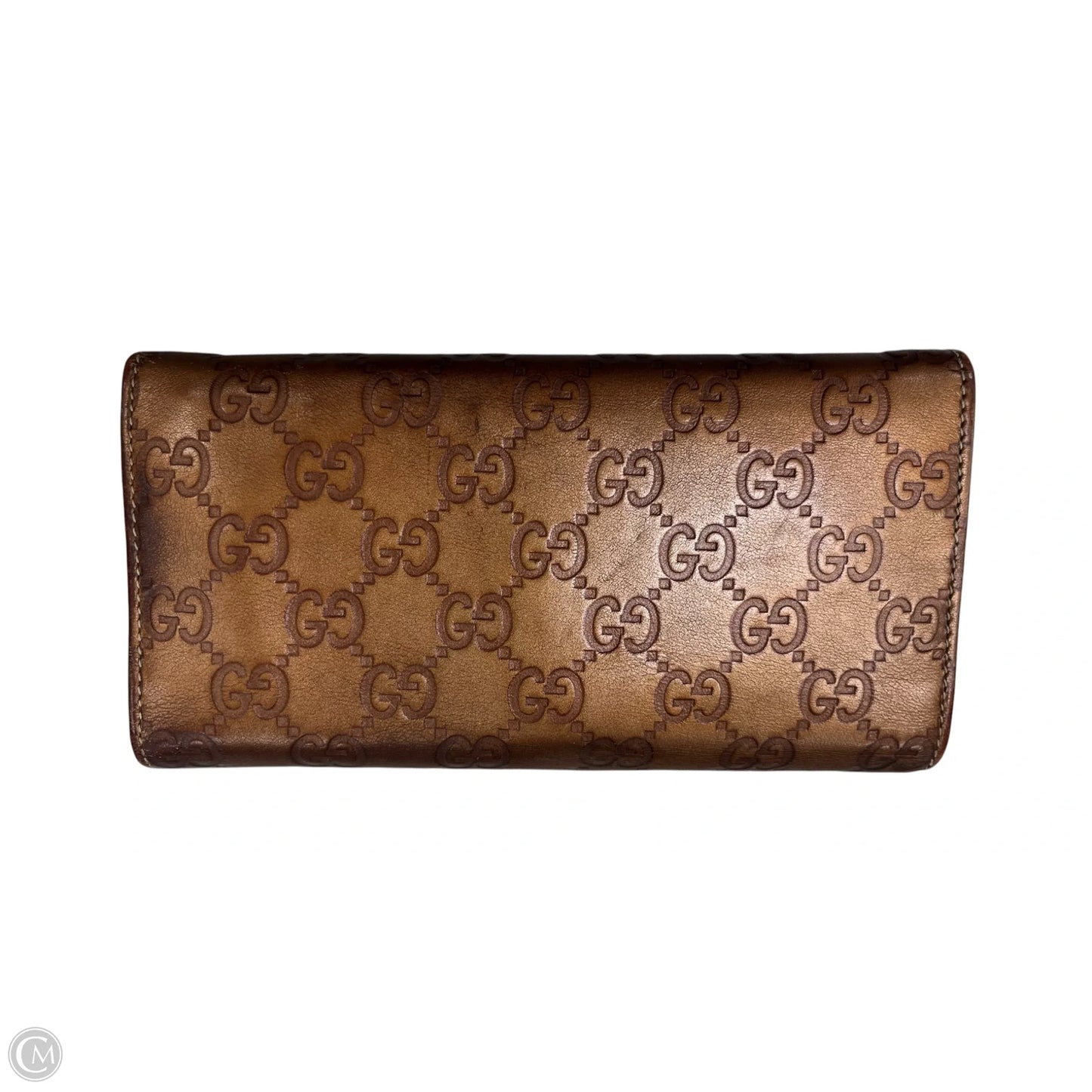 Wallet Luxury Designer By Gucci, Size: Large