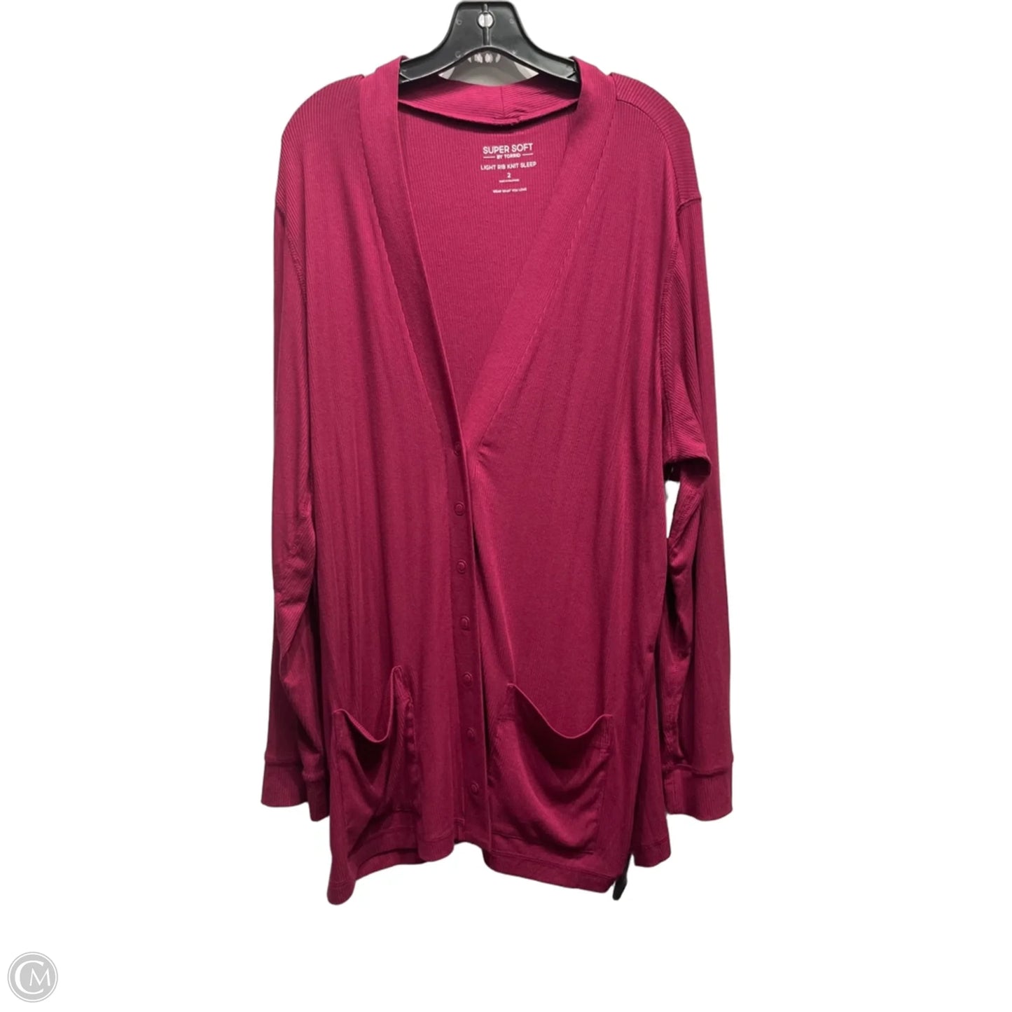 Cardigan By Torrid In Purple, Size: 2x
