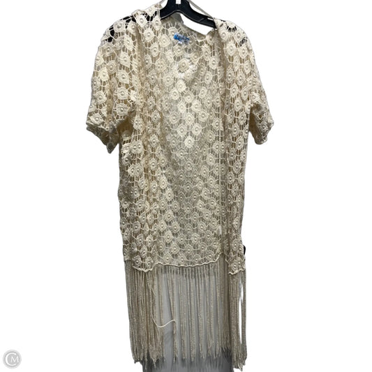 Kimono By Rebellion In Cream, Size: S