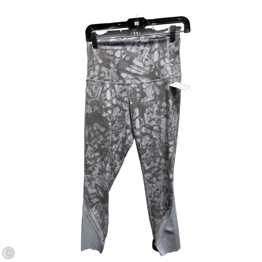 Athletic Leggings By Lululemon In Grey, Size: 6
