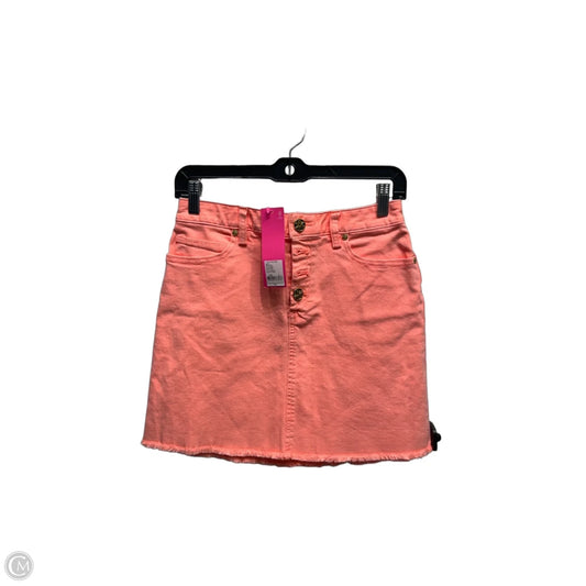 Skirt Designer By Lilly Pulitzer In Orange, Size: 2