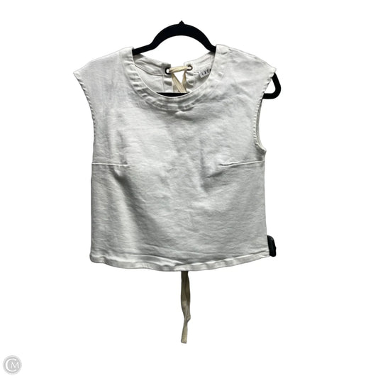 Top Sleeveless By Clothes Mentor In White, Size: Xs