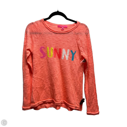 Sweater Designer By Lilly Pulitzer In Coral, Size: Xs