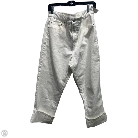 Jeans Designer By Frye In White Denim, Size: 12