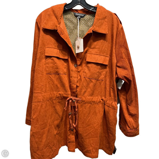 Jacket Other By Davi & Dani In Orange, Size: 3x