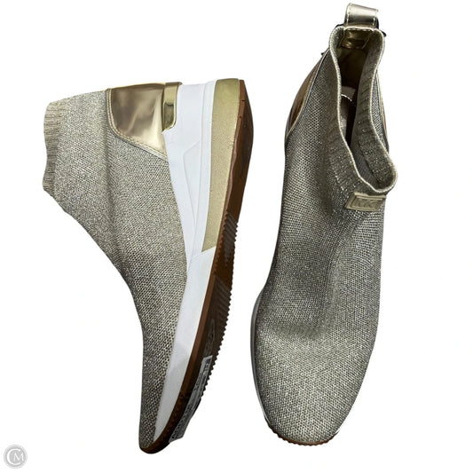 Boots Ankle Flats By Michael By Michael Kors In Gold, Size: 10