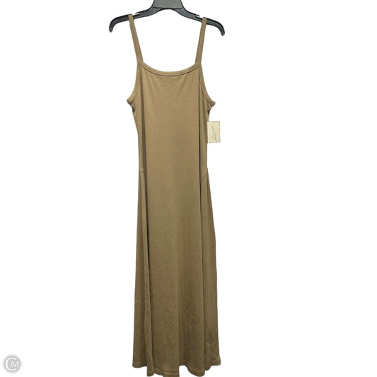 Dress Casual Maxi By Universal Thread In Tan, Size: L
