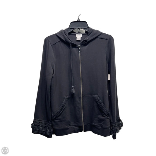 Jacket Other By Chicos In Black, Size: S