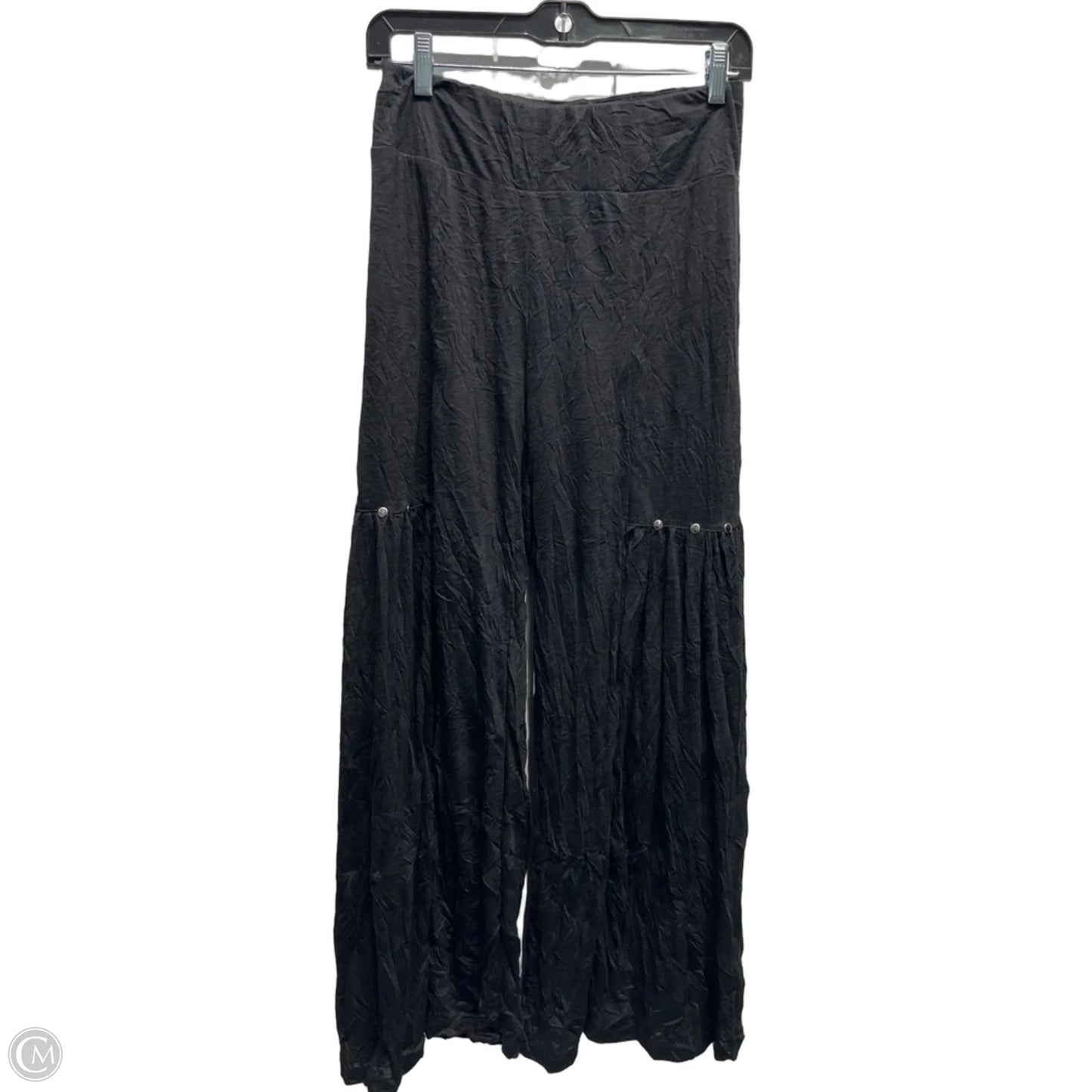 Pants Wide Leg By CARINE In Black, Size: S