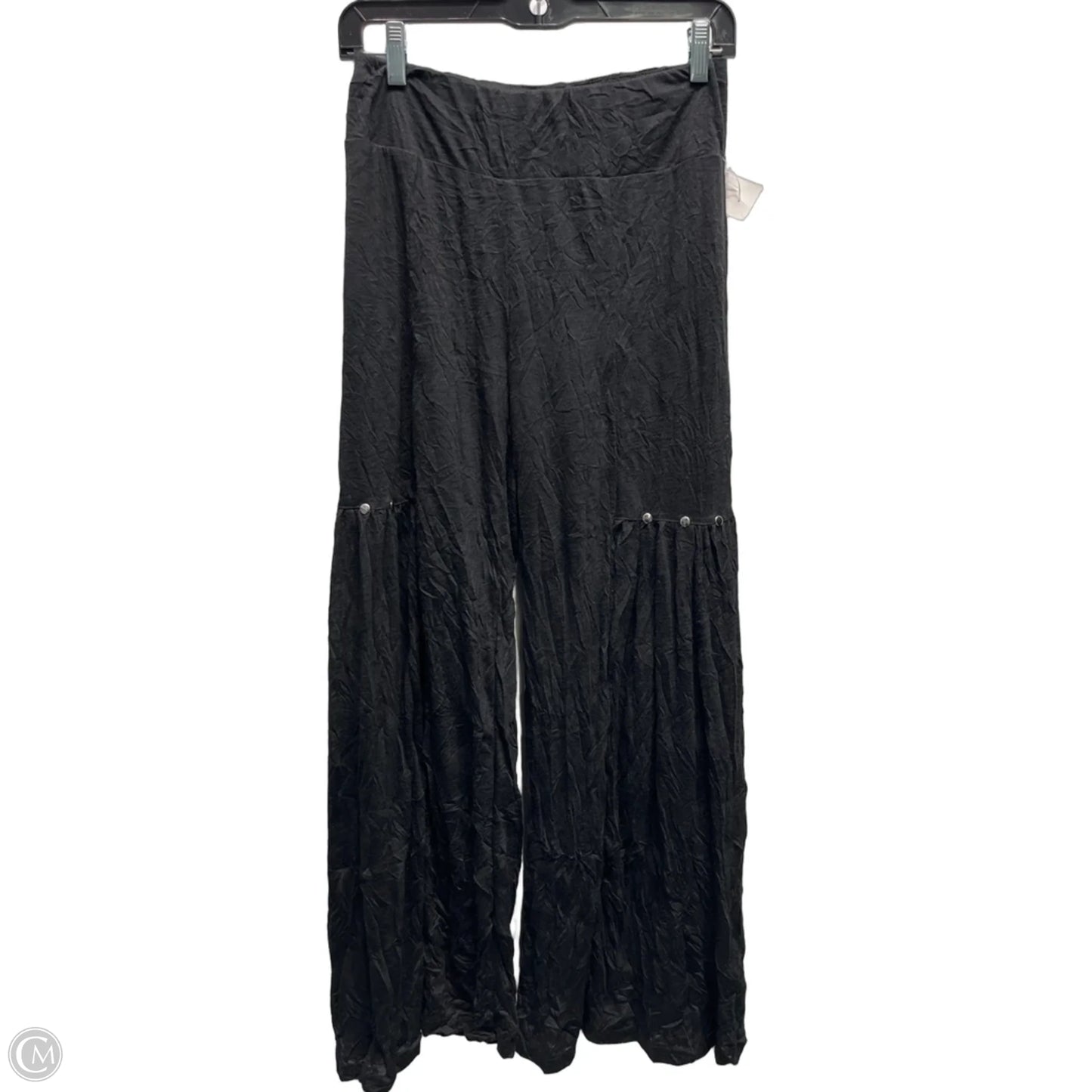 Pants Wide Leg By CARINE In Black, Size: S