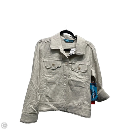 Jacket Moto By BAHAMA MAMA  In Cream, Size: S