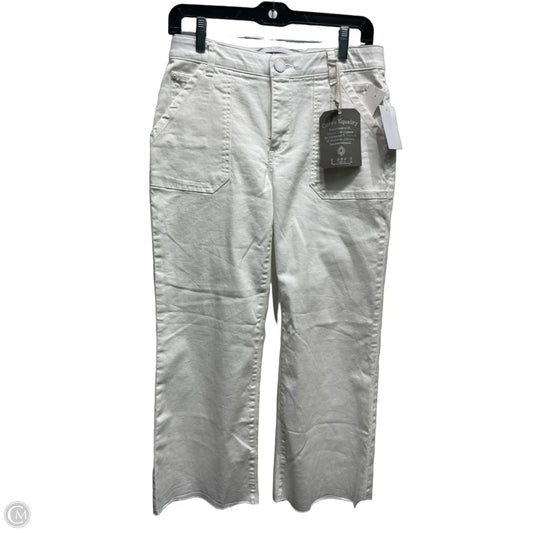 Jeans Wide Leg By Democracy In White Denim, Size: 2