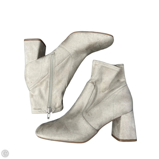 Boots Ankle Heels By Kelly And Katie In Tan, Size: 7.5