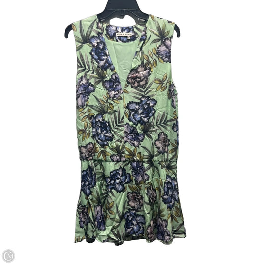 Dress Designer By Alice + Olivia In Blue & Green, Size: M