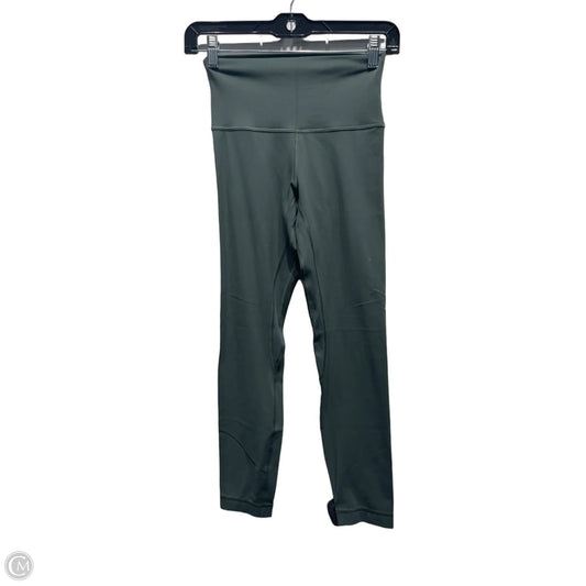Athletic Leggings By Lululemon In Green, Size: S