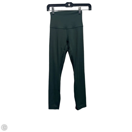 Athletic Leggings By Lululemon In Green, Size: S