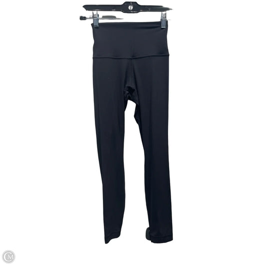 Athletic Leggings By Lululemon In Black, Size: S
