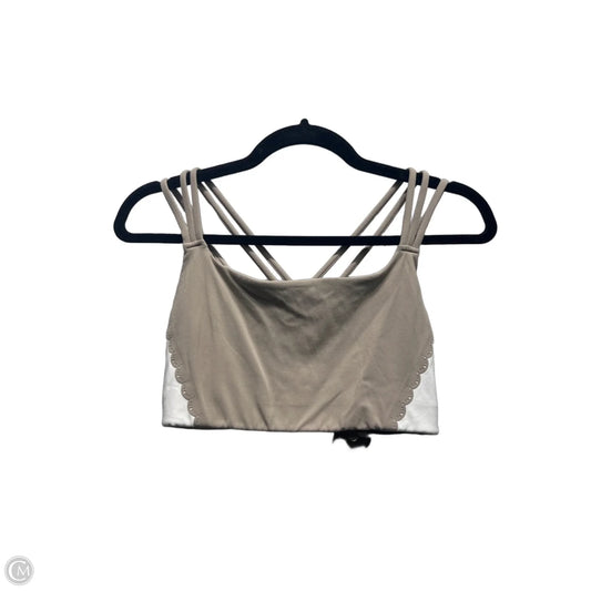 Athletic Bra By Athleta In Taupe, Size: M