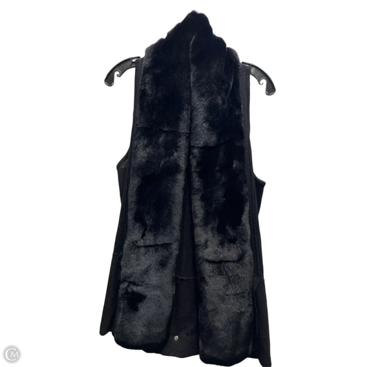 Vest Faux Fur & Sherpa By LINDA RICHARDS In Black, Size: Xs