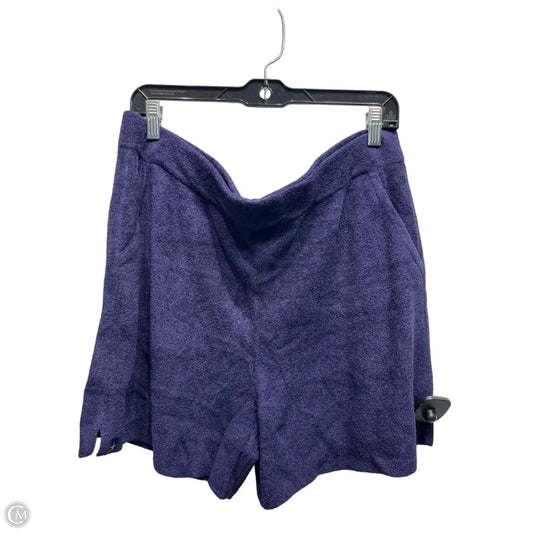 Shorts By Barefoot Dreams In Navy, Size: Xl