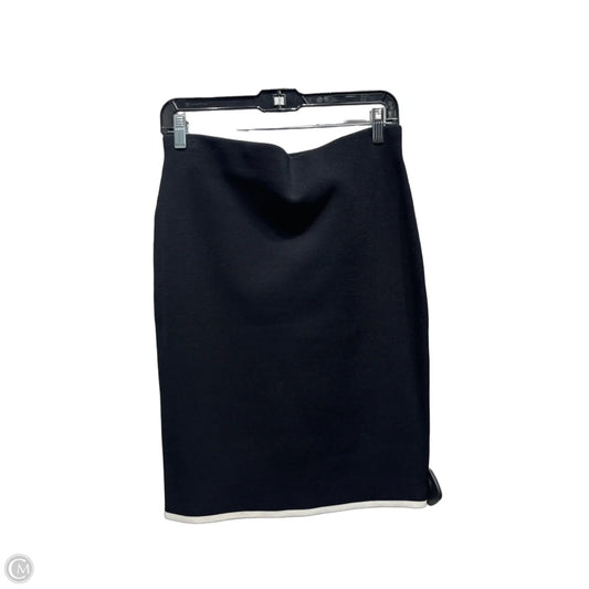 Skirt Midi By Express In Black & White, Size: M