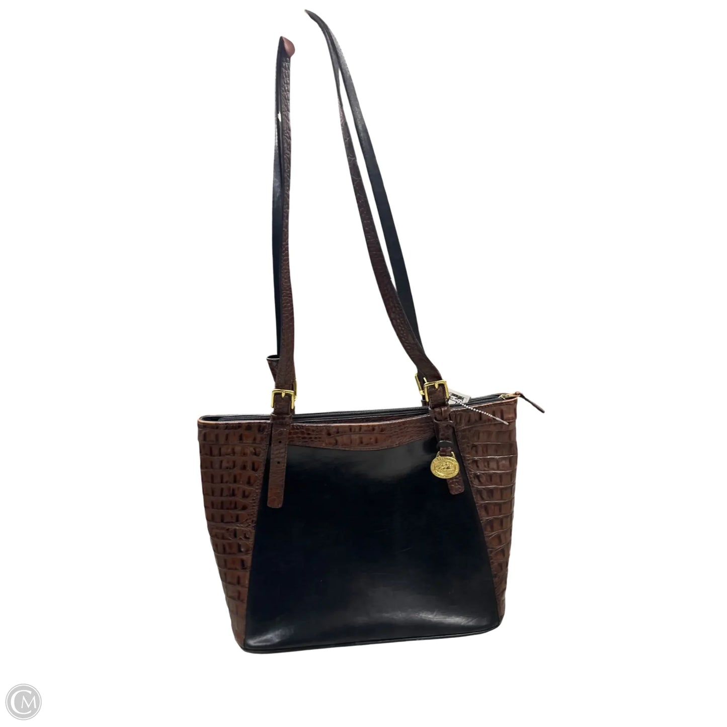 Tote Designer By Brahmin, Size: Medium