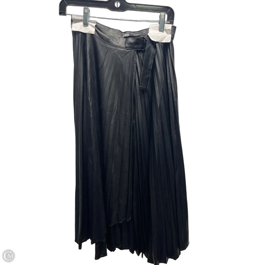 Skirt Maxi By Zara In Black, Size: S