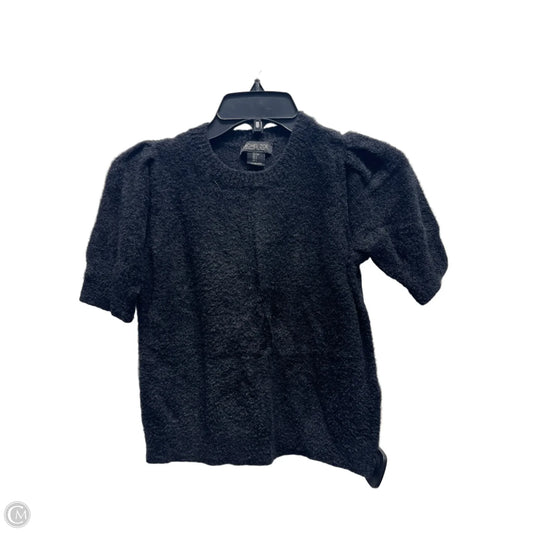 Sweater Short Sleeve By Rachel Zoe In Black, Size: S